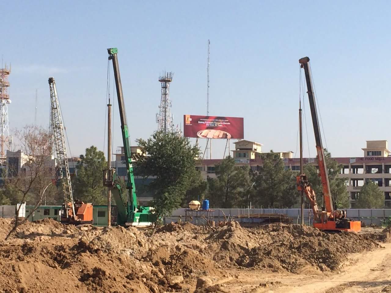 Pile Foundation Bores